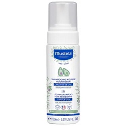 MUSTELA BEBE Szampon w piance dla niemowlat 150 ml*+Bebilon 3 junior 200 ml Gratis !!!