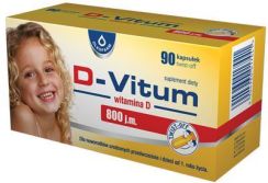 D-Vitum witamina D 800 j.m.90  kaps.twistoff