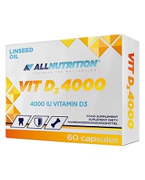 Allnutrition D3 4000 kaps. 60 kaps.