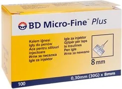 BD MICRO-FINE PLUS Igły do Penów 0,30 x 8 