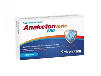 Anaketon Forte 250 10 tabl. *
