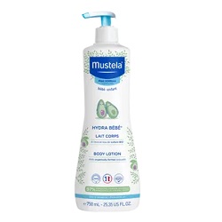 MUSTELA Hydra Bebe Mleczko do ciała 750ml*+Bebilon 3 junior 200 ml Gratis !!!