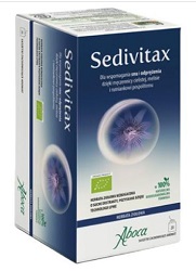 Sedivitax Advanced  Herbata ziołowa - wspomaganie snu i odprężenie, 20 saszet