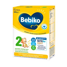 Bebiko 2, mleko następne dla niemowląt powyżej 6. miesiąca życia, 600 g