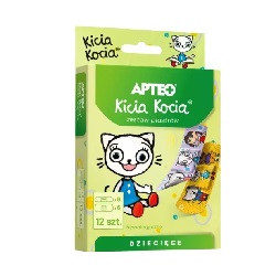 Plastry zestaw APTEO KICIA KOCIA 12szt. *