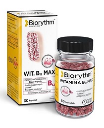Biorythm Witamina B12 Max kaps. 30 kaps.