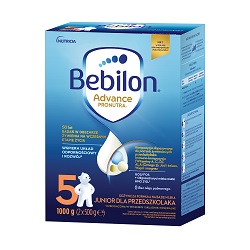 Bebilon 5 Advance Pronutra Junior, formuła na bazie mleka dla przedszkolaka, 1000 g *