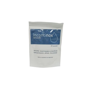 Incontinox Infusion herbata 20 sasz.l-data waznosci 30.05.2024