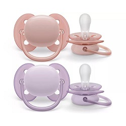 Avent Ultra Soft Smoczek 0-6m SCF091/31  *