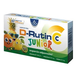 D-Rutin CC Junior tabl.dossania 60tabl.
