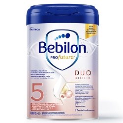 Bebilon Profutura Duobiotik 5 formuła na bazie mleka Junior dla przedszkolaka 800g *+bebilon 3 junio