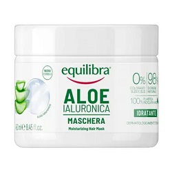 Equilibra Nawilżająca maska do włosów, aloes i kwas hialuronowy 450 ml *