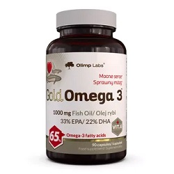 Olimp Gold Omega 3 kaps. 90 kaps. *