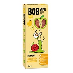 BOB SNAIL Rollsy owocowe jabłko gruszka 30g*