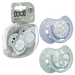 Lovi Blossom Blue Smoczek 0-3m 22/921BOY *