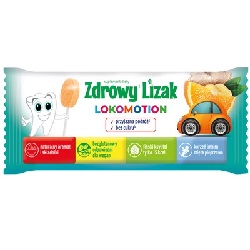 Zdrowy Lizak Lokomotion lizak 1 sztuka*