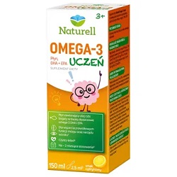 Naturell Omega 3 Uczeń płyn 150 ml *