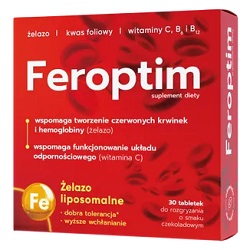 Feroptim tabl. do rozgryz. 30 tabl. *