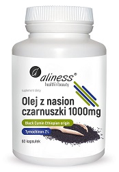 Aliness Olej Z Nasion Czarnuszki 1000 mg 60 kaps. *