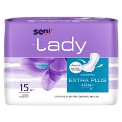 Seni Lady Wkładki urologiczne extra plus 15 szt. *