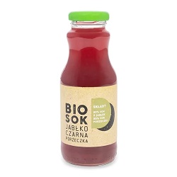 Sok jabłkowo - porzeczkowy NFC BIO 250 ml -OWOCOWE SMAKI*