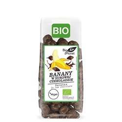 Banany w surowej czekoladzie Bio Planet 100g*