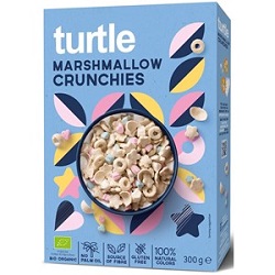 Chrupki zbożowe z piankami marshmallow bezglutenowe Turtle 300g*