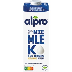 ALPRO NIE MLEKO owsiane UHT 1 l *data waż. 15.12.2025r