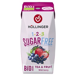 Napój o smaku owoców leśnych bez cukru 200ml - HOLLINGER*