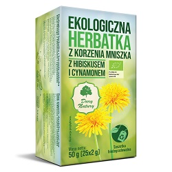 Herbatka z korzeniem mniszka z hibiskusem 25x2g*