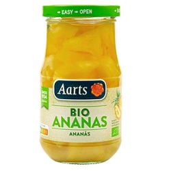 Ananas kawałki w lekkim syropie Bio 350g AARTS*