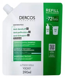 Vichy Dercos DS OILY Szamprzeciwł REFIL390