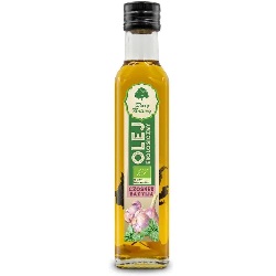 Olej czosnek-bazylia EKO 250ml -Dary Natury*
