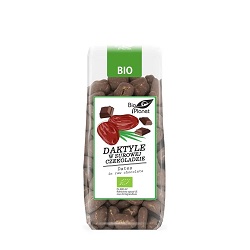 Daktyle w surowej czekoladzie bio 100 g -BIO PLANET *