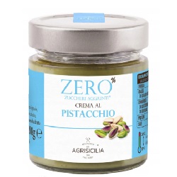 Krem pistacjowy bez cukru Crema al pistacchio zero 200g -Agrisicilia*