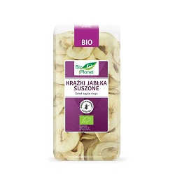 Krążki jabłka suszone bezglutenowe bio 100 g - Bio Planet*