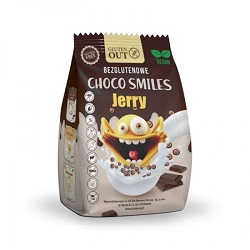 Chrupki Zbożowe Kakaowe Smiles Bezglutenowe 375 g - GLUTEN OUT*