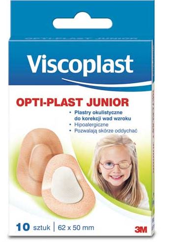 Plaster okulistyczny OPTI-PLAST 62x50mm /junior/ 10szt.