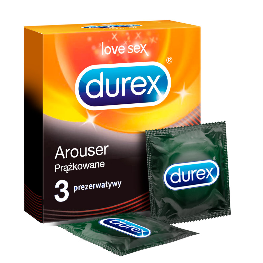 Durex prezerwatywy Arouser 3 szt. *